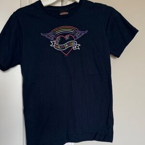 Harley-Davidson Kids Tee with Rainbow Logo